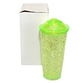 Ice cup with straw [Green]
