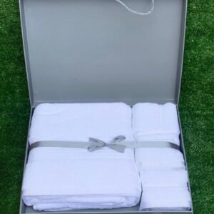 Towel set Grey box